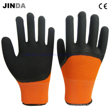 Latex Foam Coated Mechanic Work Gloves (LH307)